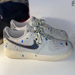 Nike Air Force 1 '07 LV8 'Paint Splatter - Light Bone'